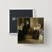 The Mask Ball, c.1870 Vierkante Button 5,1 Cm (Voorkant /achterkant)