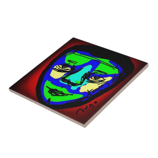 The Mask Tegeltje (Zijkant)