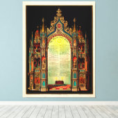 The Masons' Lord's Prayer (1892) Canvas Afdruk (Insitu (Houten vloer))