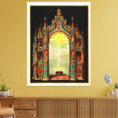 The Masons' Lord's Prayer (1892) Canvas Afdruk (Insitu (Woonkamer))