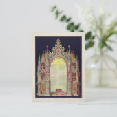 The Masons'Lord's Prayer door Huncke 1892 Briefkaart (Staand voorkant)