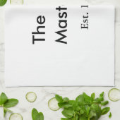 The Master boss name est year date man king title Theedoek (Gevouwen)