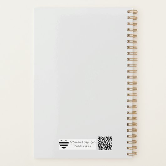 The Master Plan | Art Deco Gold Foil Wedding Planner (Achterkant)