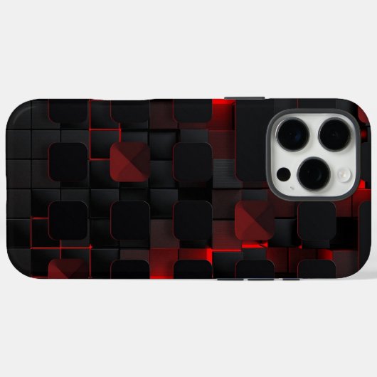 The Matrix Cube Case-Mate iPhone Case (Achterkant (horizontaal))