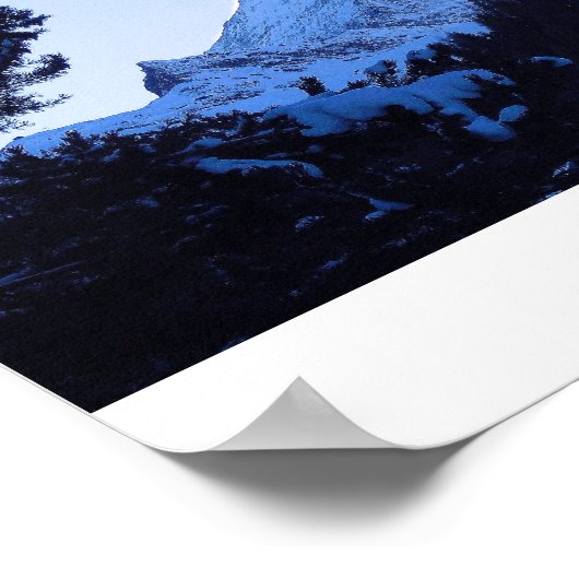 The Matterhorn, Zermatt Poster (Hoek)