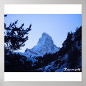 The Matterhorn, Zermatt Poster (Voorkant)