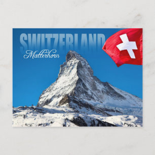 The Matterhorn, Zwitserland Briefkaart