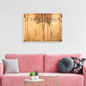 The May Queen - Margaret Macdonald Mackintosh Canvas Afdruk (Insitu (Woonkamer))