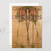 The May Queen - Margaret Macdonald Mackintosh Kaart (Voorkant / Achterkant)