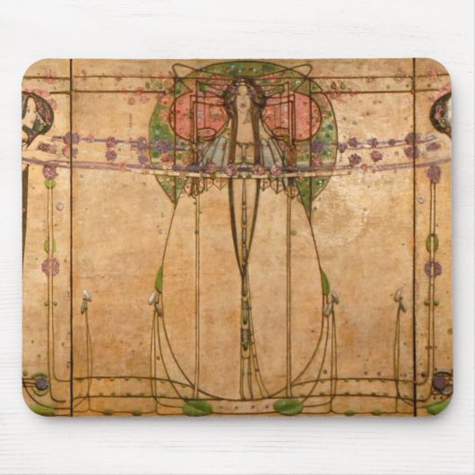 The May Queen - Margaret Macdonald Mackintosh Muismat (Voorkant)