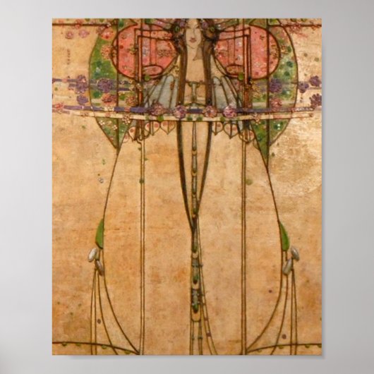 The May Queen - Margaret Macdonald Mackintosh Poster (Voorkant)