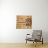 The May Queen - Margaret Macdonald Mackintosh Wandkleed (In Situ (horizontaal))