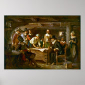 The Mayflower Compact, 1620, Ferris Poster (Voorkant)