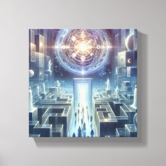 "The Maze" Canvas