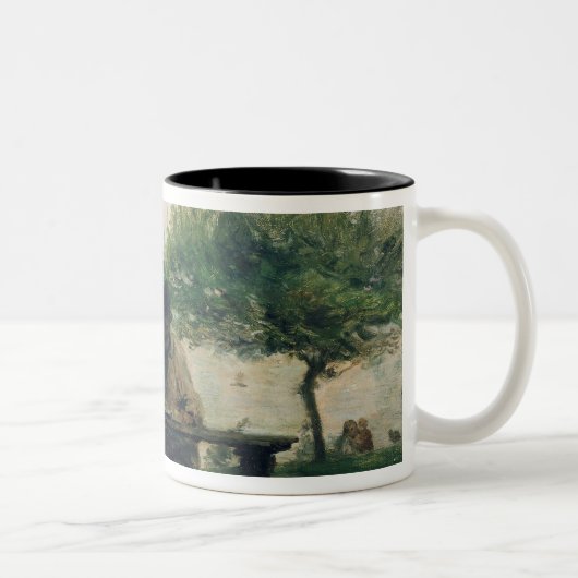 The Meal at Honfleur, 1875 Tweekleurige Koffiemok (Rechts)