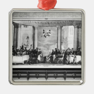 The Meal in the House of Simon the Pharisee 2 Metalen Ornament