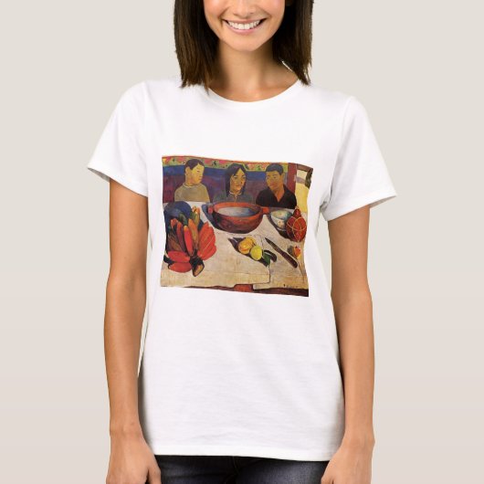 'The Meal' - Paul Gauguin T-Shirt (Voorkant)
