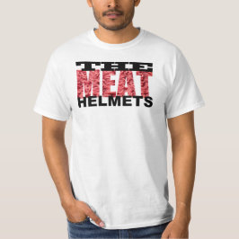 THE MEAT HELMETS raw DENTON TEXAS T-shirt
