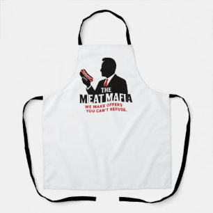 The Meat Mafia Schort – “Wij Doen Aanbiedingen Die