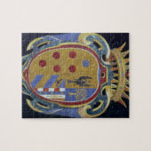 The Medici-Lorena Coat of Arms, c.1638 (pietra dur Legpuzzel (Horizontaal)