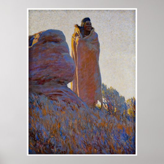 The Medicine Robe by Maynard Dixon 1915 Poster (Voorkant)
