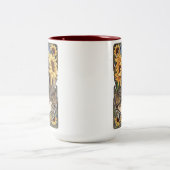 The Medium Tweekleurige Koffiemok (Center)