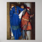 The Meeting on the Turret Stairs by Burton Poster (Voorkant)