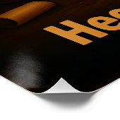 The Meow Shining Cat Parody Perfect Poster (Hoek)