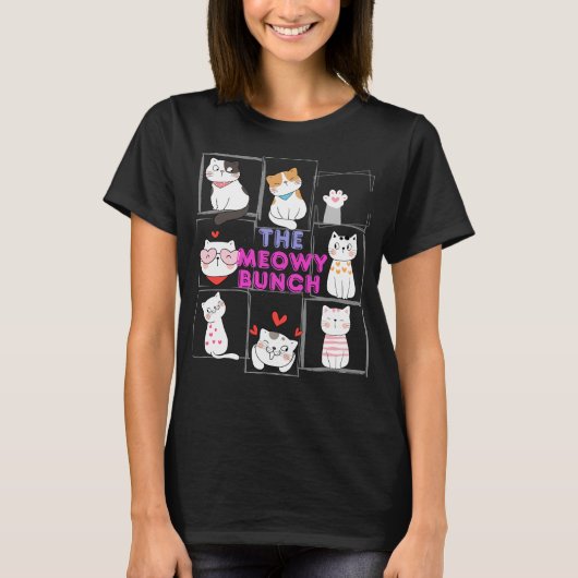 The Meowy Bunch TMB01 T-shirt (Voorkant)