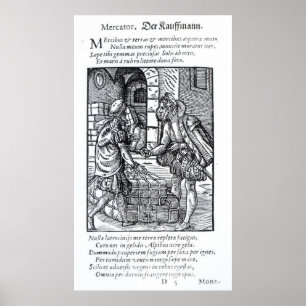 The Merchant, gepubliceerd door Hartman Schopper Poster