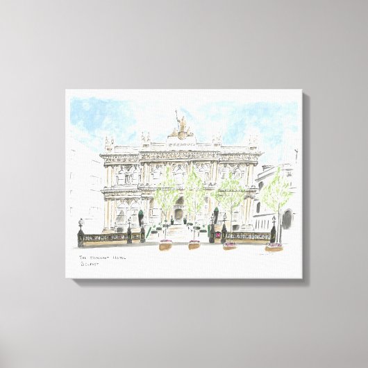 The Merchant Hotel Belfast Canvas Afdruk (Voorkant)