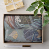 "The Mermaid Princess" door Edmund Dulac Tissuepapier (Geschenk)