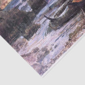 The Merman, door John William Waterhouse - c.1892 Tissuepapier (Detail)