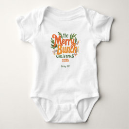 The Merry Bunch – Retro Family Christmas Bodysuit