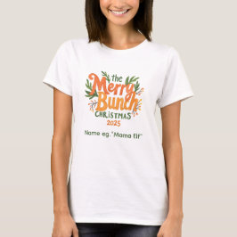 The Merry Bunch – Retro Family Christmas Shirt