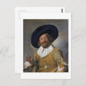The Merry Drinker, Frans Hals, 1628-1630 Briefkaart (Voorkant / Achterkant)