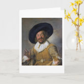 The Merry Drinker, Frans Hals, 1628-1630 Kaart (Gele Bloem)