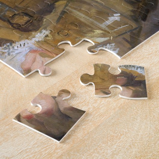 The Merry Drinker, Frans Hals, 1628-1630 Legpuzzel (Zijkant)