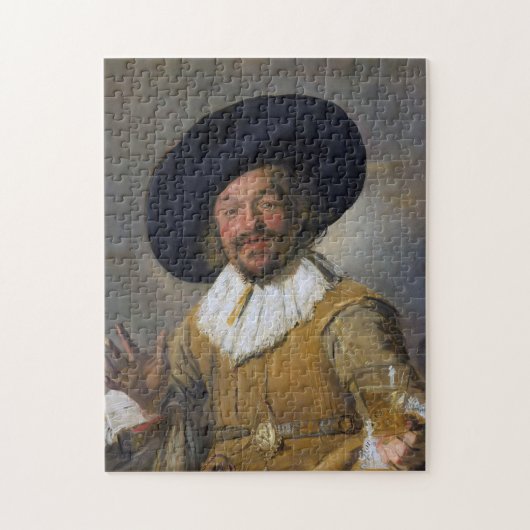 The Merry Drinker, Frans Hals, 1628-1630 Legpuzzel (Verticaal)