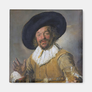 The Merry Drinker, Frans Hals, 1628-1630 Magneet