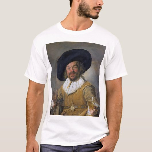 The Merry Drinker, Frans Hals, 1628-1630 T-shirt (Voorkant)