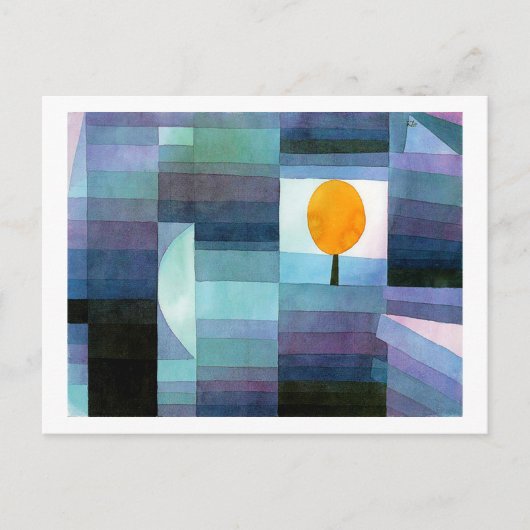 The Messenger of Autumn, Klee Briefkaart (Voorkant)