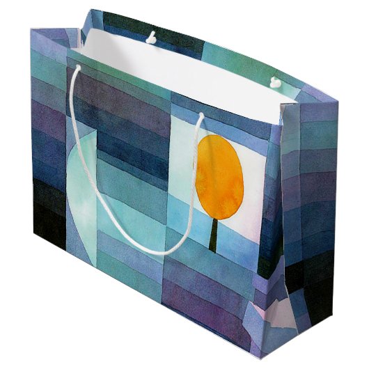 The Messenger of Autumn, Klee Large Gift Bag Groot Cadeauzakje (Achterkant Gekanteld)