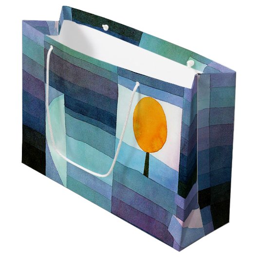 The Messenger of Autumn, Klee Large Gift Bag Groot Cadeauzakje (Voorkant Gekanteld)