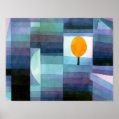 The Messenger of Autumn, Klee Poster (Voorkant)