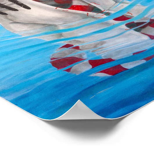 "The Messenger" van het Poster Christiane Cegavske (Hoek)