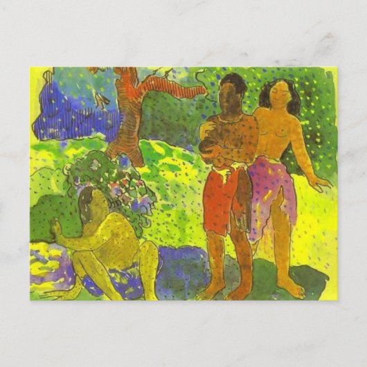 "The Messengers of Oro" - Paul Gauguin Briefkaart (Voorkant)