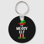 The Messy Elf Matching Family Christmas  Sleutelhanger (Voorkant)