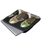 The Metal Army Men on a 15" Laptop Electronics Bag Sleeve (Voorkant onderkant)