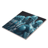 The Metal Men Army Tegeltje (Zijkant)